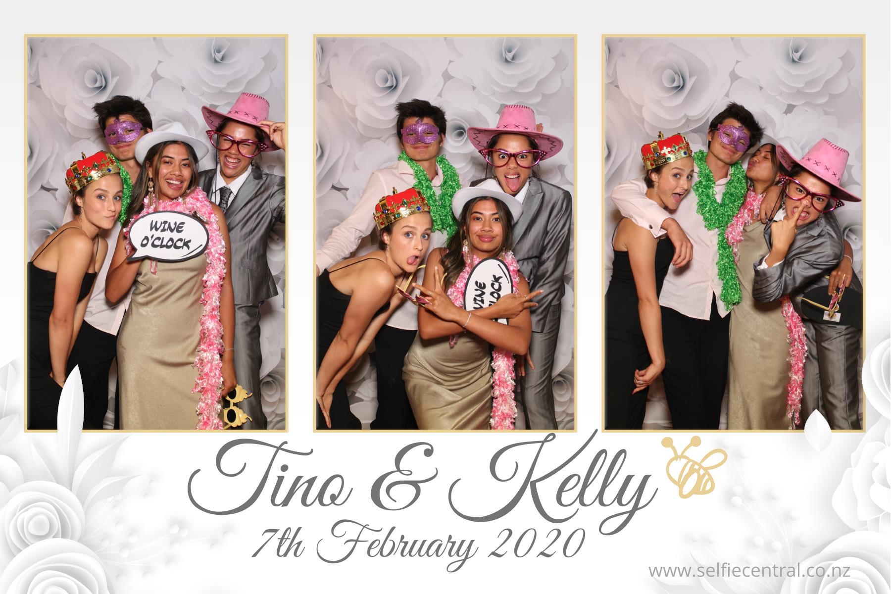 The Gascoigne-Honey Wedding | View more photos from the event at gallery.photobooth.co.nz/u/SelfieCentral/The-Gascoigne-Honey-Wedding